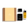 Geschenkbox Gold Treasure: Golden Care Elixir 30 ml,  Orange Scrub 100 ml,  Orange Lip Balm 15 ml,  Yokaba