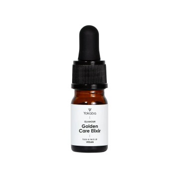 Golden Care Elixir für Gesicht und Hals; Vegan Glamour Yokaba Öl 4 ml