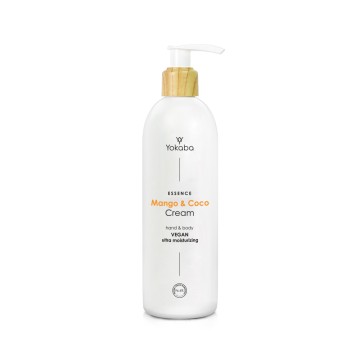 Mango&amp;Coco; Hand- und Körpercreme; Ultra-feuchtigkeitsspendende vegane Essenz Yokaba 240 ml