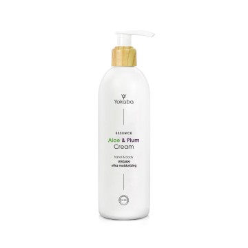 Aloe&amp;Plum; Hand- und Körpercreme; Ultra-feuchtigkeitsspendende vegane Essenz Yokaba 240 ml