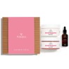 Raspberry Dream Geschenkset: Himbeeröl 50 ml,  Himbeersbutter 200 ml,  Himbeerpeeling 250 g