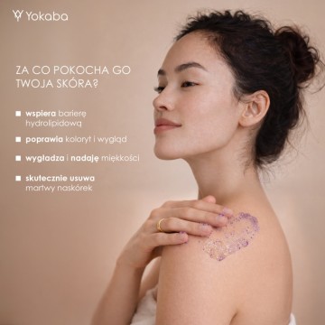 Black Orchid with pink Scrub Essence Yokaba 250 g