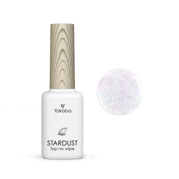 02 STARDUST HOLO TOP COAT NO WIPE UV/LED Hybrid-Topcoat 12 ml