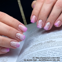02 MASK PINK - INCEPTION UV/LED GEL 30 ml