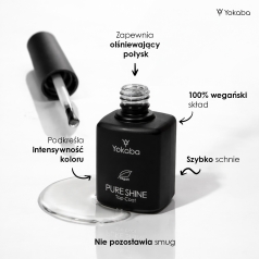 PURE SHINE TOP COAT 15 ml