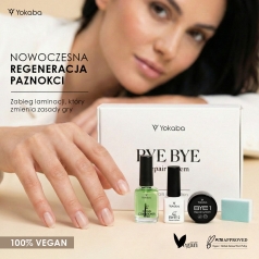 Zestaw ByeBye Repair System odbudowy paznokci, wzmocnienie naturalnych paznokci Yokaba