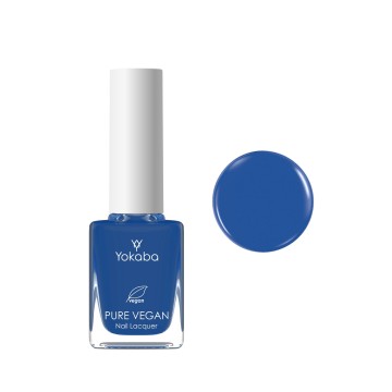 24 Deep Blue klassischer Nagellack PURE VEGAN NAIL LACQUER 10 ml