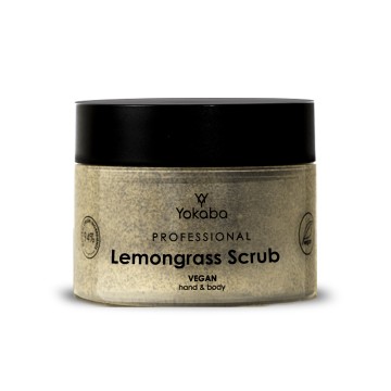 Veganes Zitronengras-Peeling für Hände und Körper; Professional Yokaba 200 g